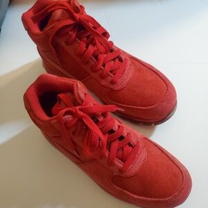 Size Usa 6.5/ Nike Air Max Goadome GS 311567 602 Gym Red/Gum Med Brown Like New